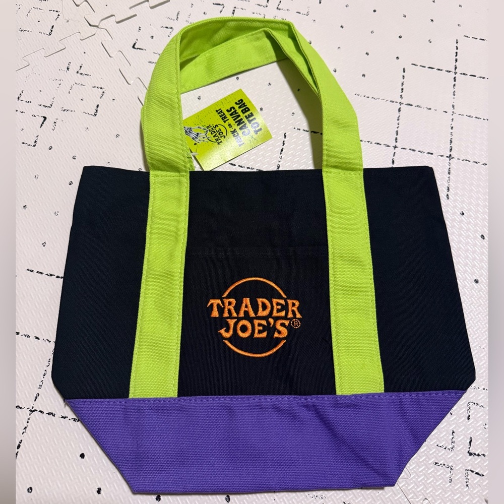 Traders joes mini Halloween tote
